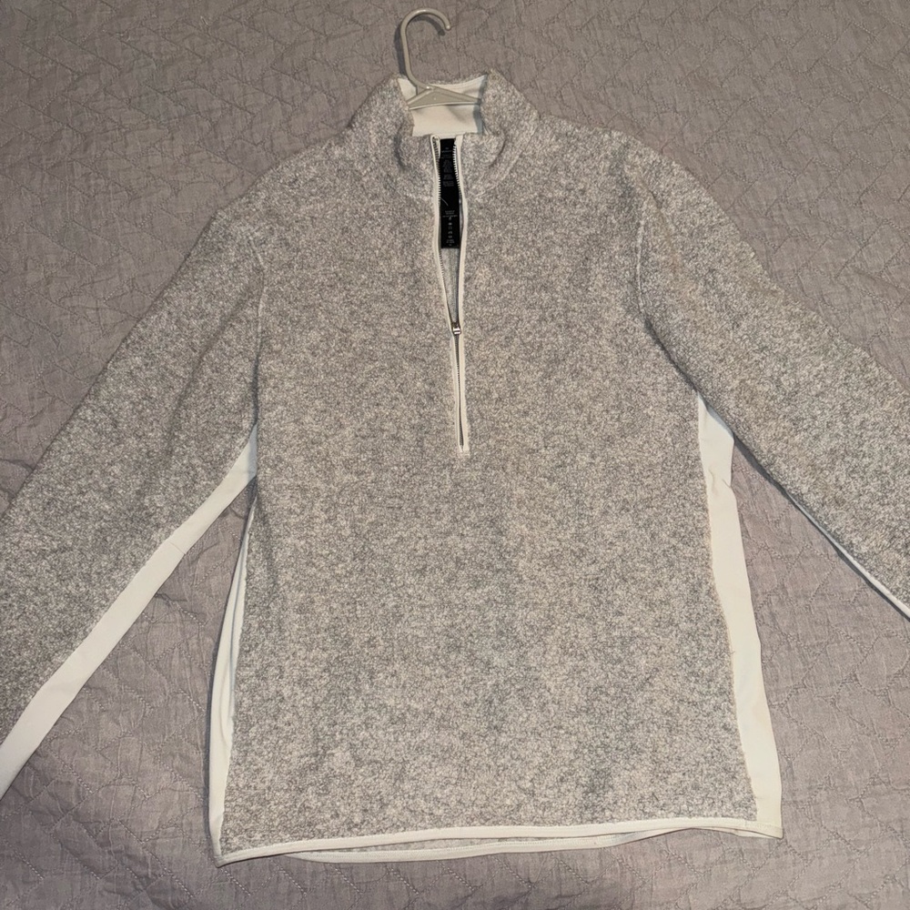 LULULEMON WOOL/NYLON QUARTER ZIP